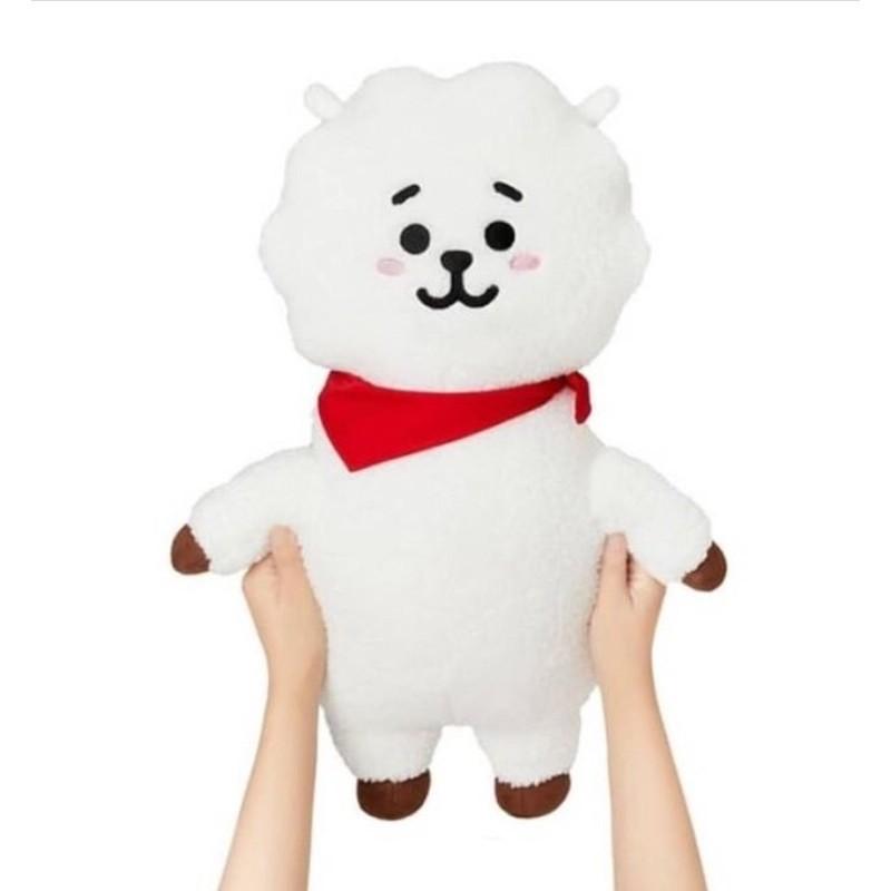 OFFICIAL BT21 RJ JUMBO DOLL ONHAND [FACTORY OVERRUNS NO BOX], Hobbies