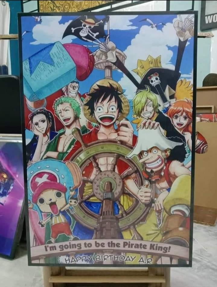 Poster One Piece Décoration Murale Anime Japonais - 42 x 30 cm