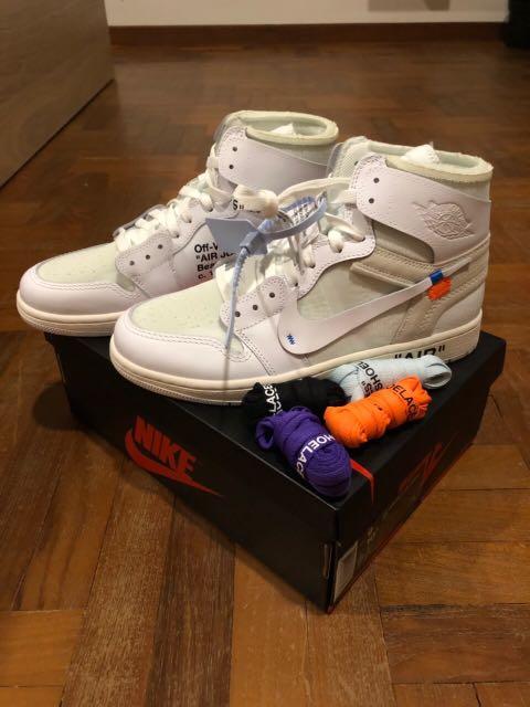 OW X NIKE EU EXCLUSIVE 'NRG' UK8, Men's Fashion, Footwear, Sneakers on  Carousell