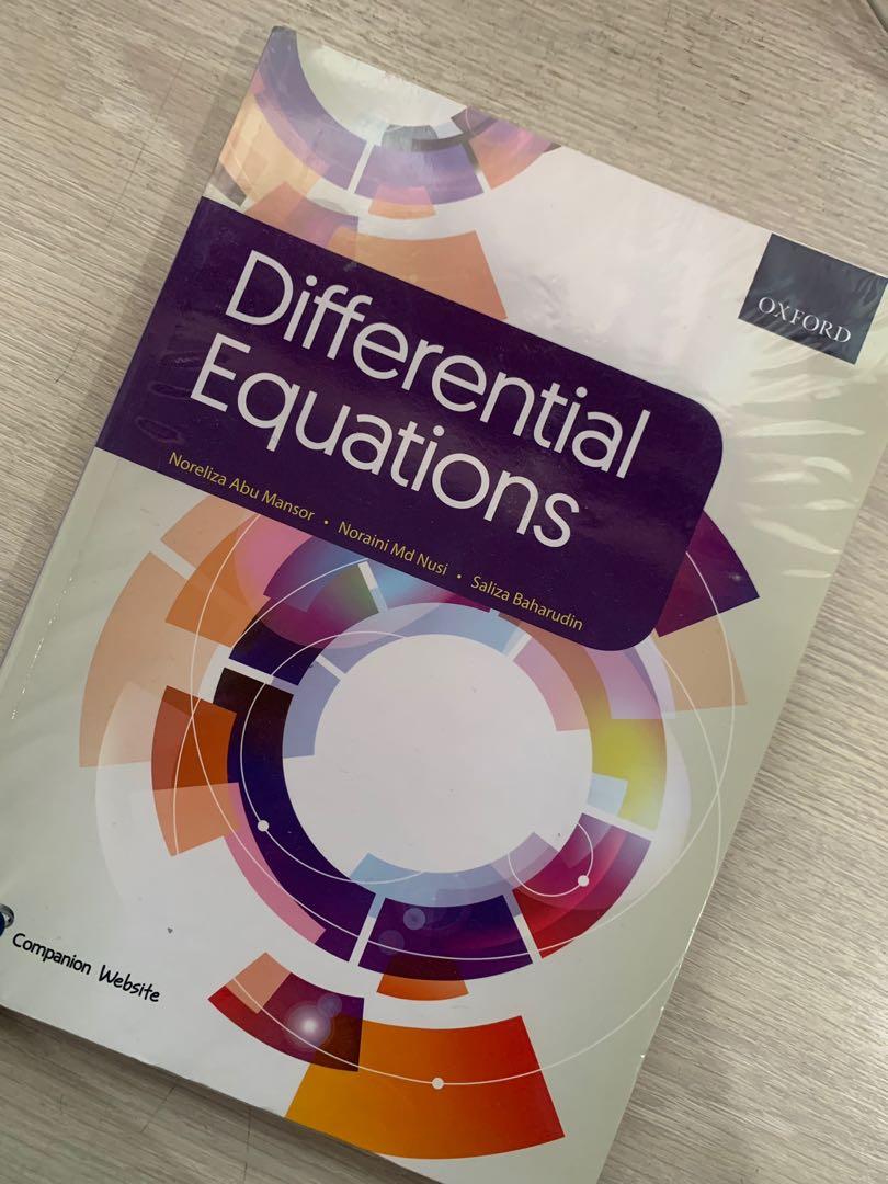 Oxford Differential Equation Textbook, Hobbies & Toys, Books