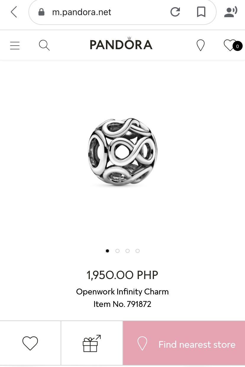 春夏新作 パンドラinfinite Shineチャーム ブレスレット