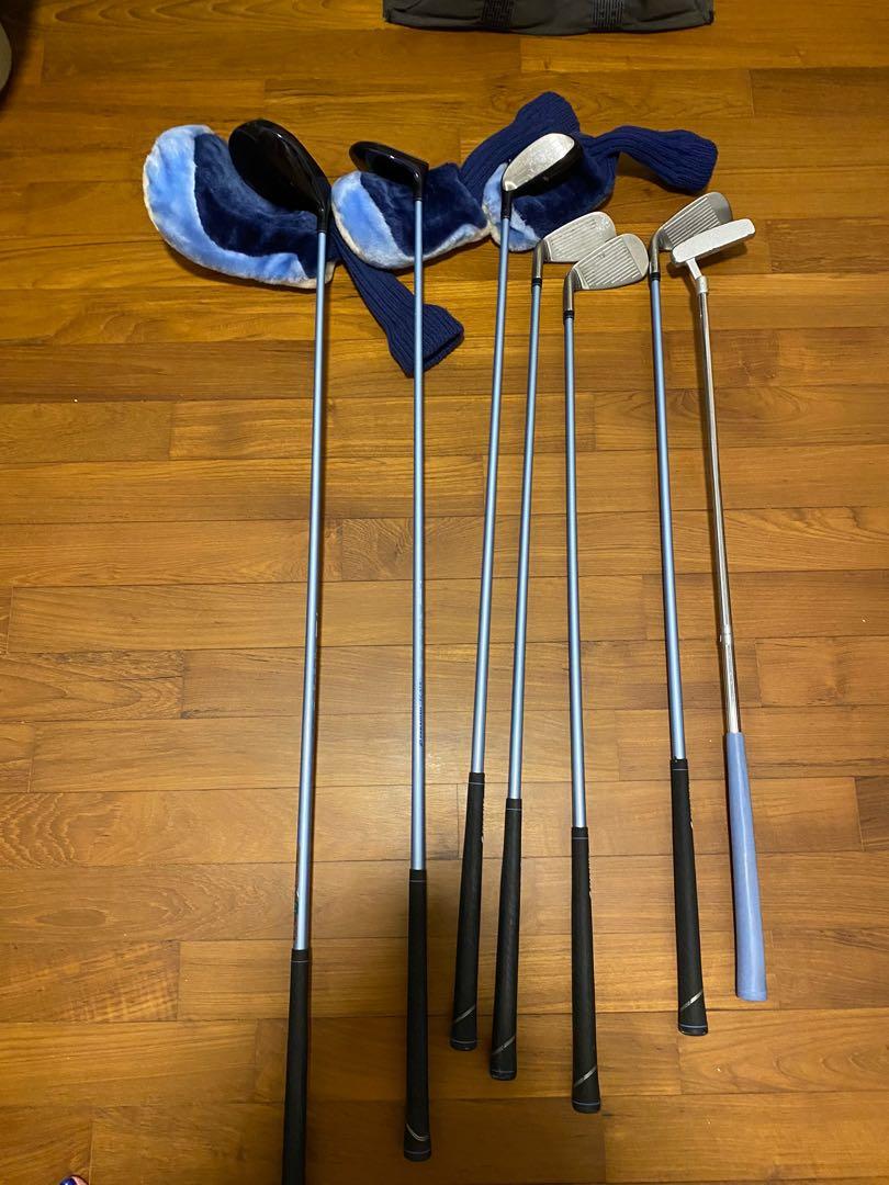 ☆Paradiso☆ ladies golf clubs (half set) for beginners!!, Sports