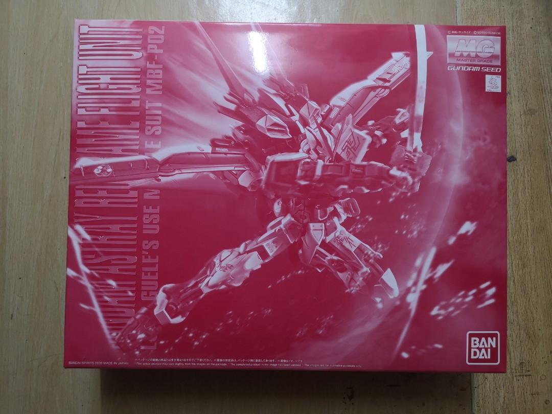 PBandai MG 1/100 Astray Red Frame Gundam with Flight Unit, Hobbies ...