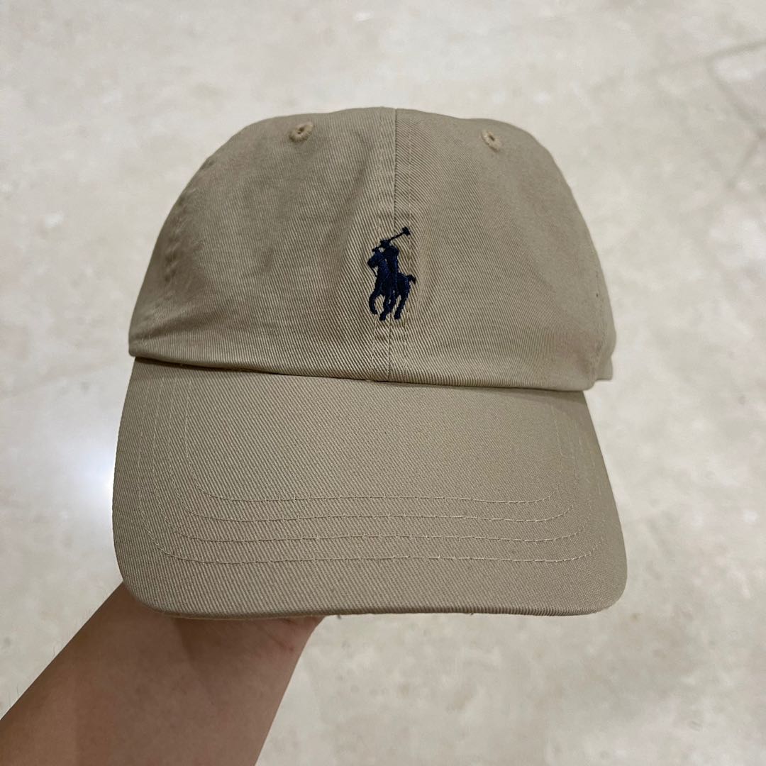 ralph lauren cap khaki