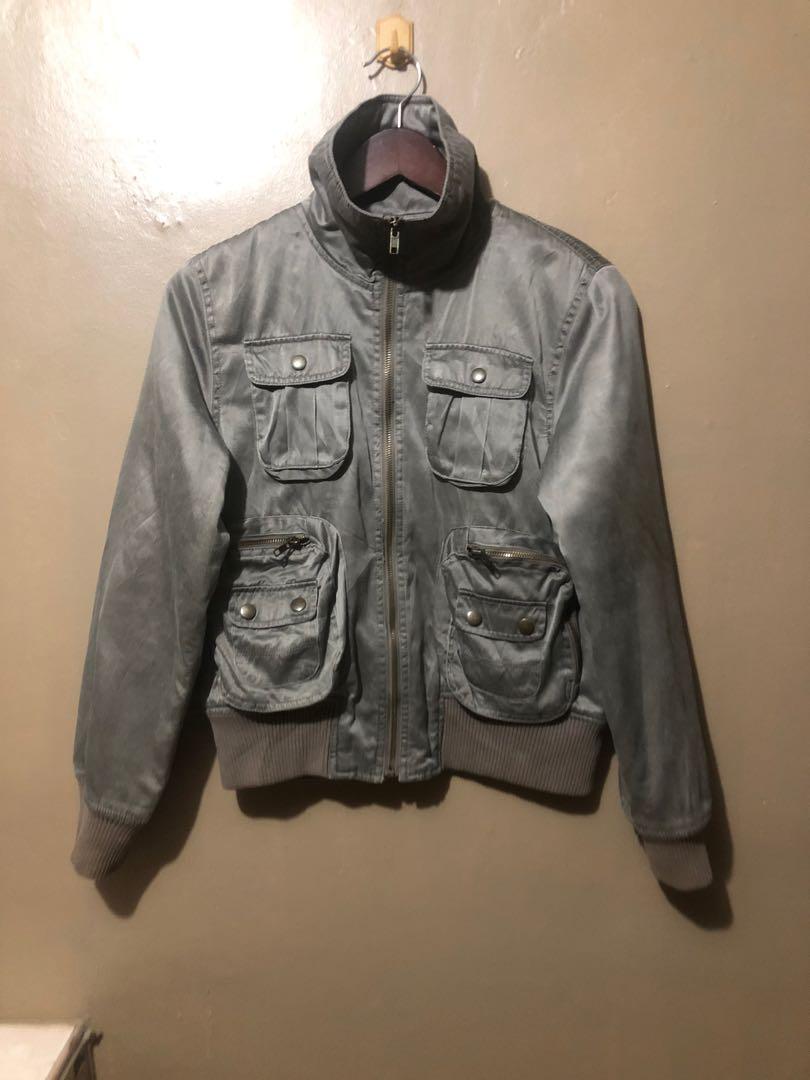 Cargo bomber jacket outlet