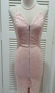 Pre-loved lace-trimmed dress (tap photo for full view)
