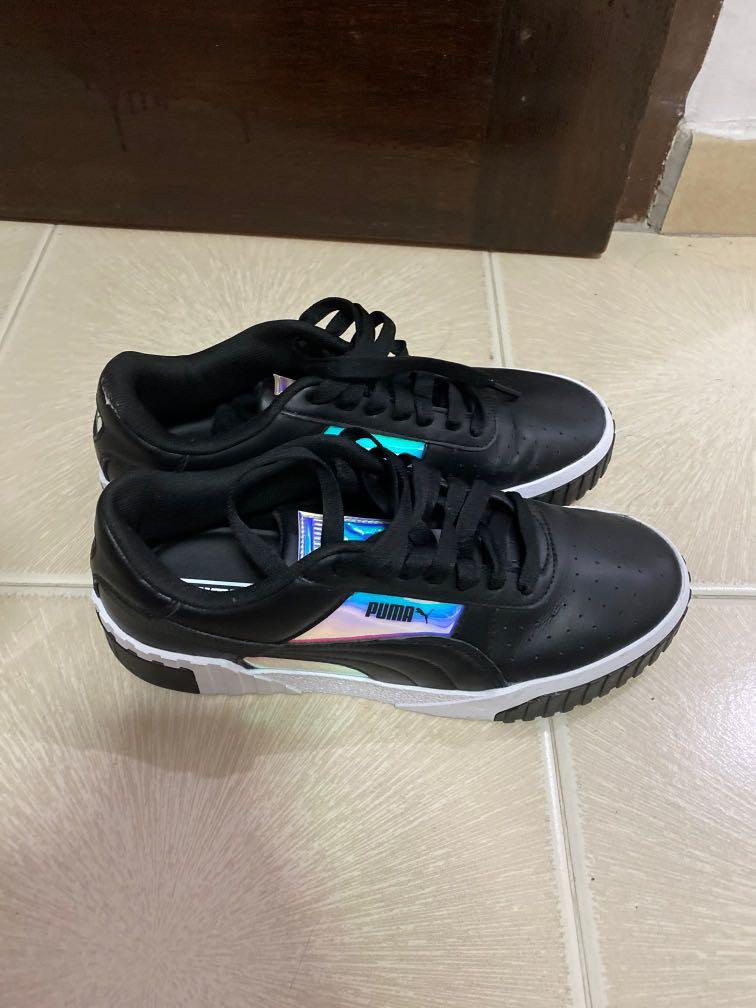 Puma cali glow best sale black