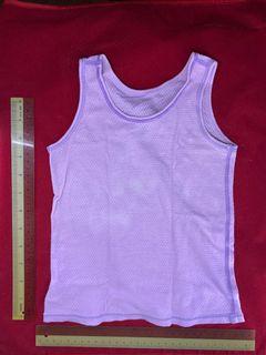 Purple thin material singlet