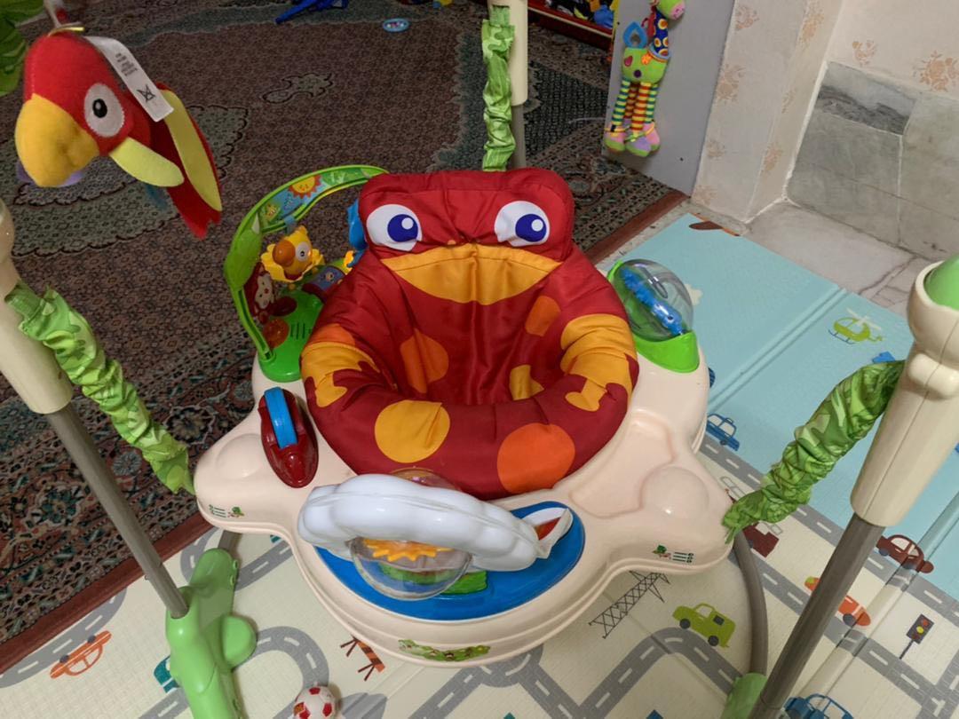 Rainforest Baby jumperoo 360 turn, Babies & Kids, Infant Playtime on Carousell