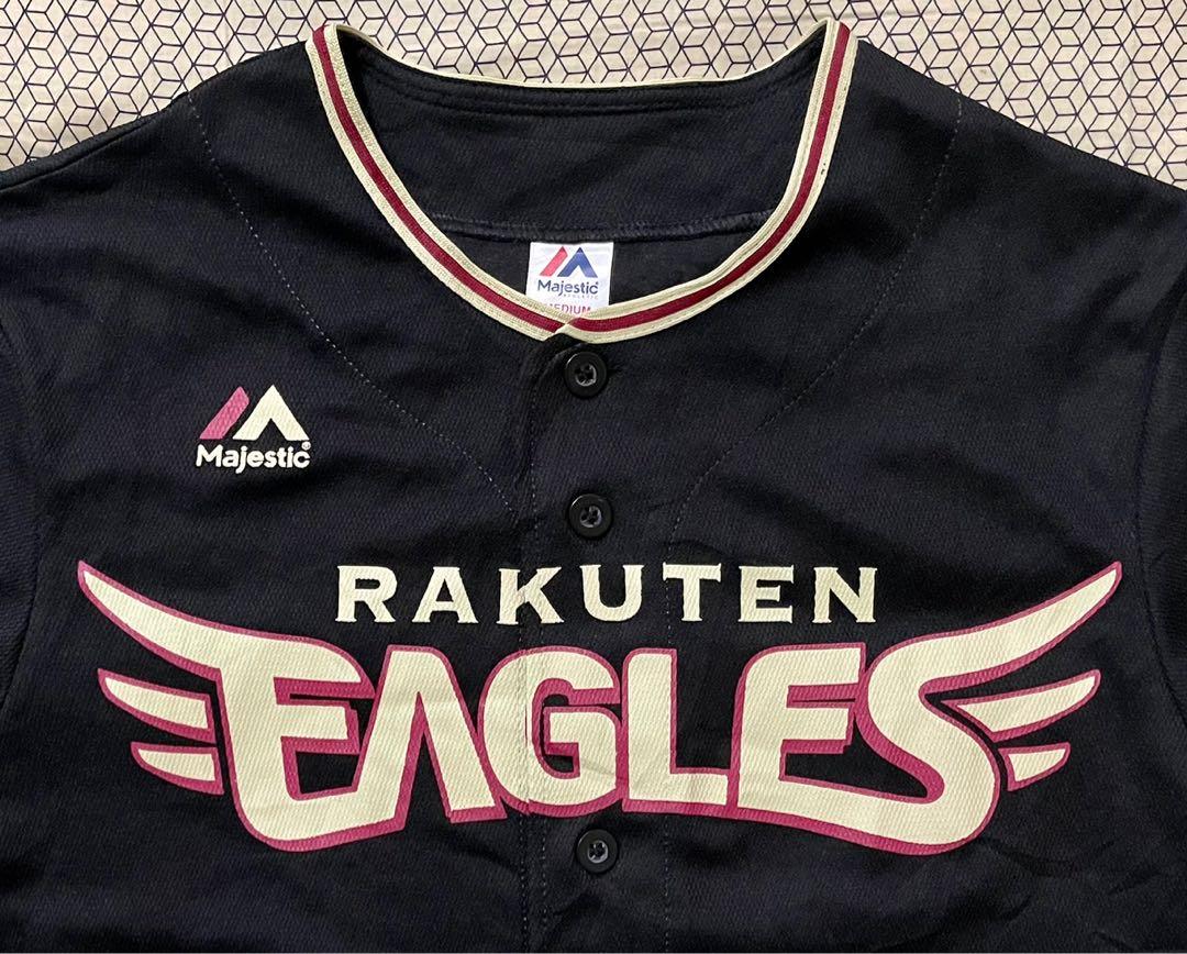 InPersona Rakuten Eagles Baseball Shirt Eagles Baseball Jersey Rakuten Eagles by Majestic 15th Anniversary Baseball Jersey Shirt Size L