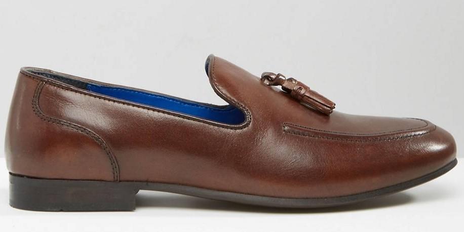Red tape clearance tassel loafers