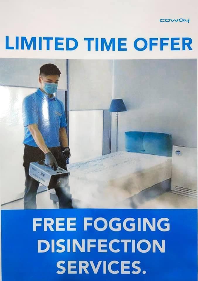 Coway cheap free sanitize