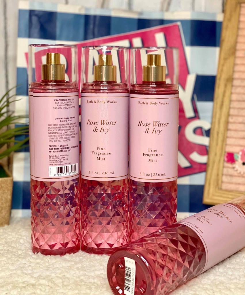 Rose Water Ivy Mist Beauty Personal Care Fragrance