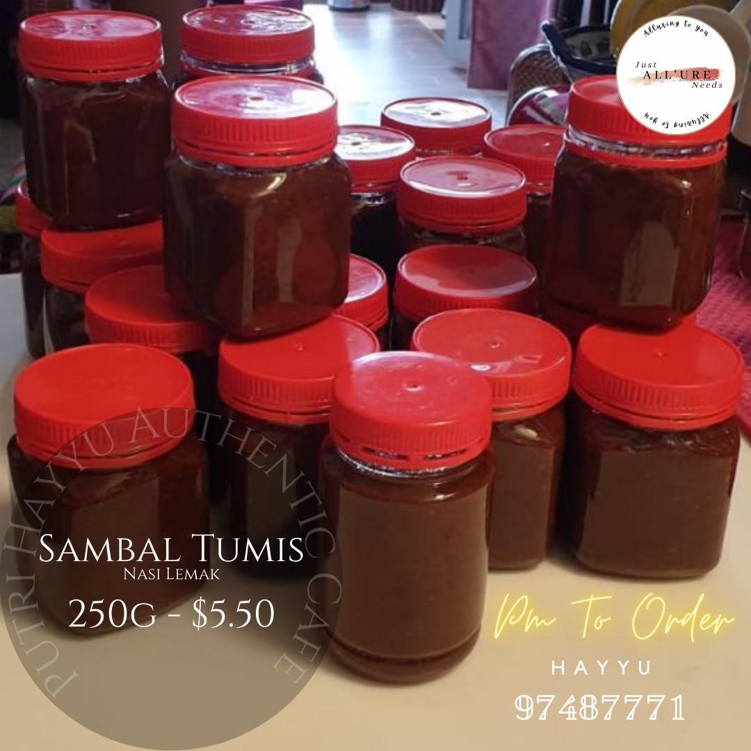 Sambal Tumis Nasi Lemak Food Drinks Packaged Snacks On Carousell