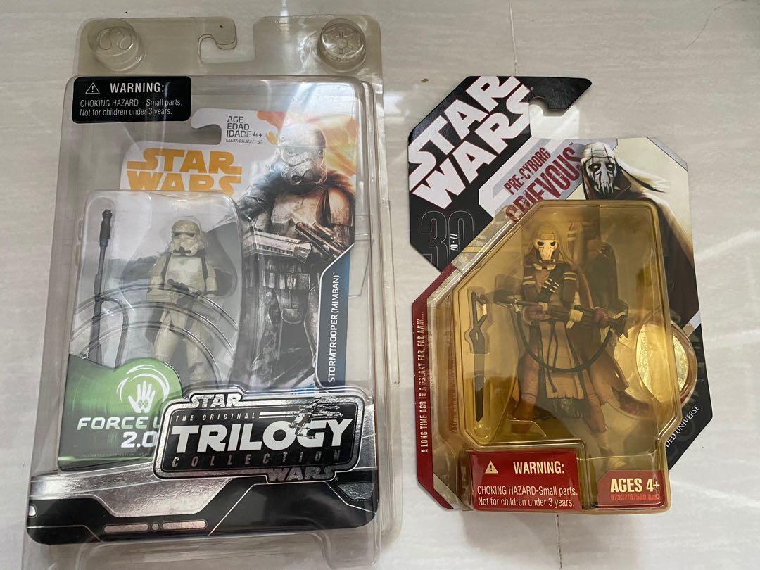 Star Wars Figures 2 Pack Bundle Mimban Trooper Pre Cyborg