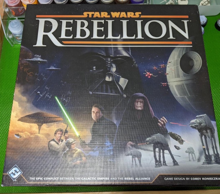 Star Wars Rebellion Board Game + Expansion + Foam core Insert, Hobbies & Toys, Toys & Games on