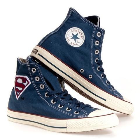 Adult superman converse top