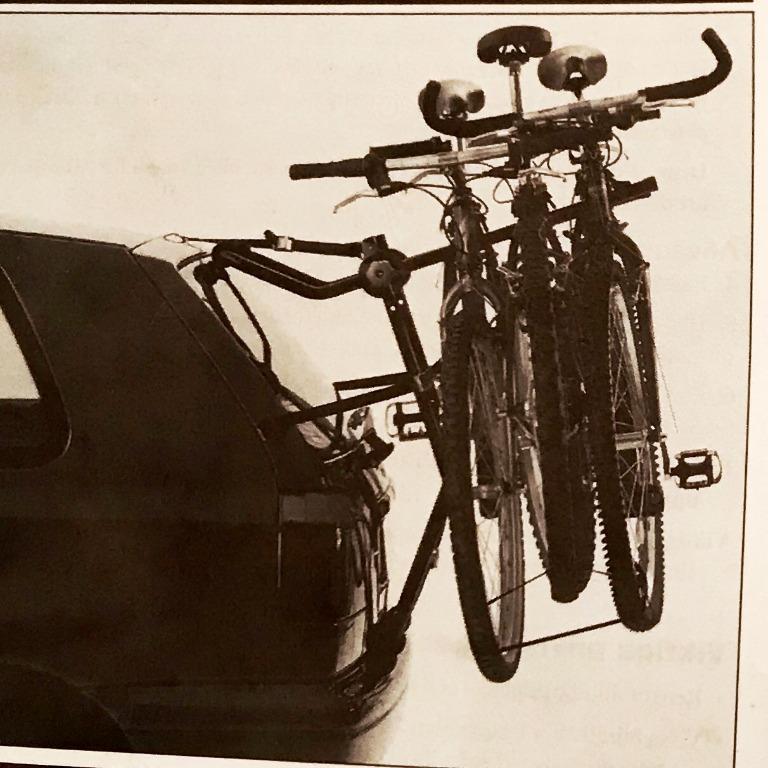 thule hanging bike rack