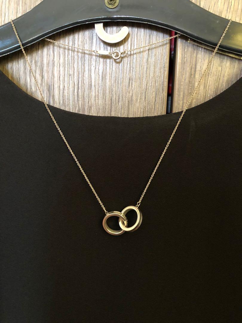 Interlocking sales pendant tiffany