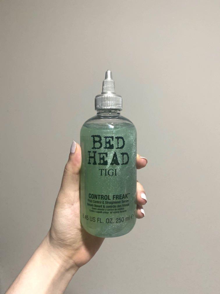 Tigi Bed Head Control Freak Frizz Control Straightener Serum Beauty Personal Care Hair On Carousell