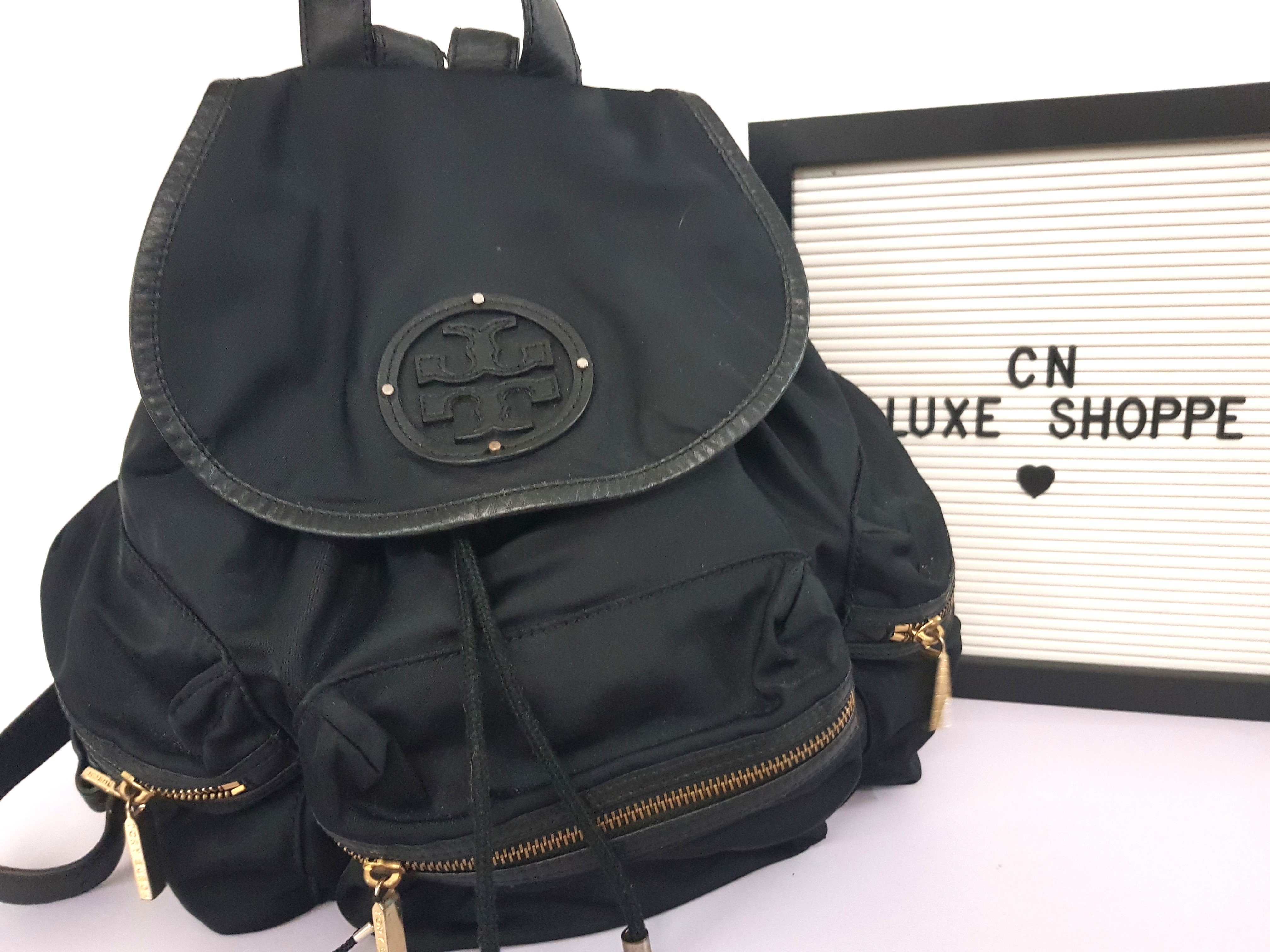 Tory Burch Nylon Backpack, Women's Fashion, Bags & Wallets, Backpacks on  Carousell