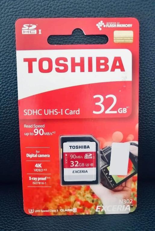 Toshiba Exceria Microsd Memory Card 32gb Mobile Phones Gadgets Mobile Gadget Accessories Memory Sd Cards On Carousell