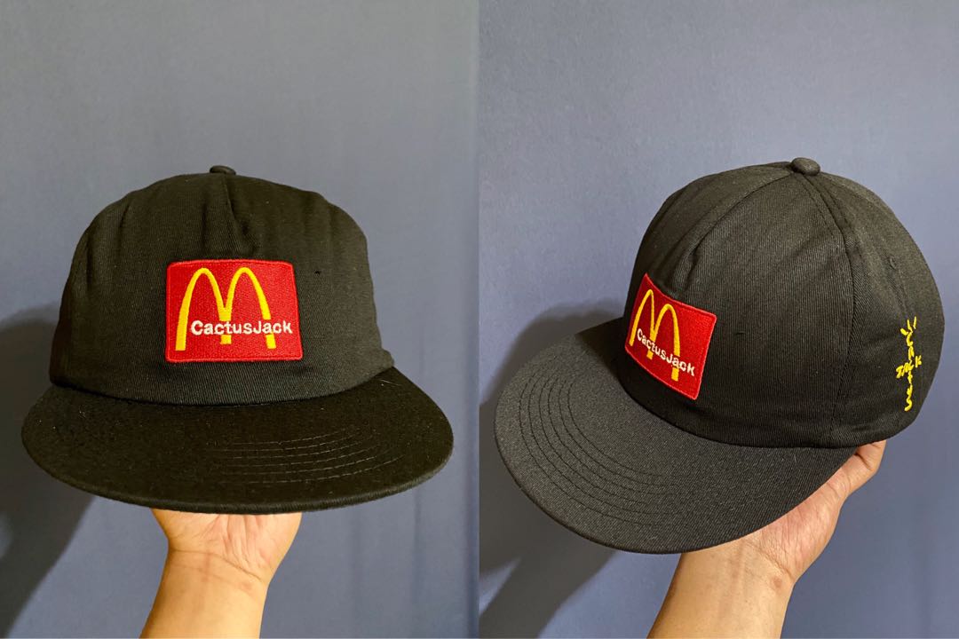 Travis scott x Mcdonalds black snap 
