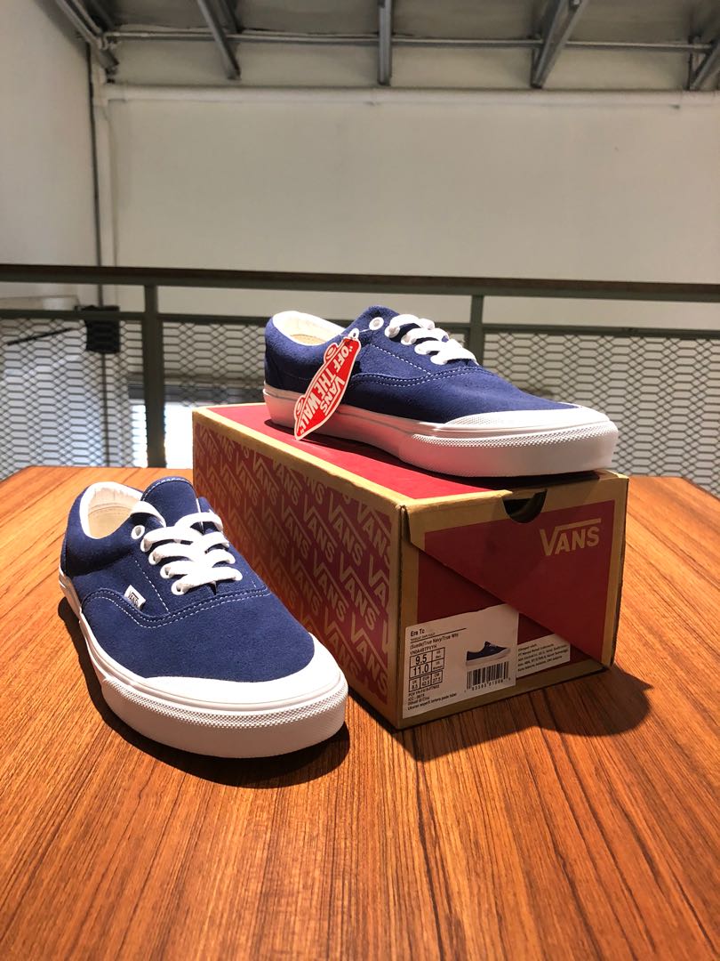 Vans Era TC Suede True Navy Fesyen Pria Sepatu Sneakers di