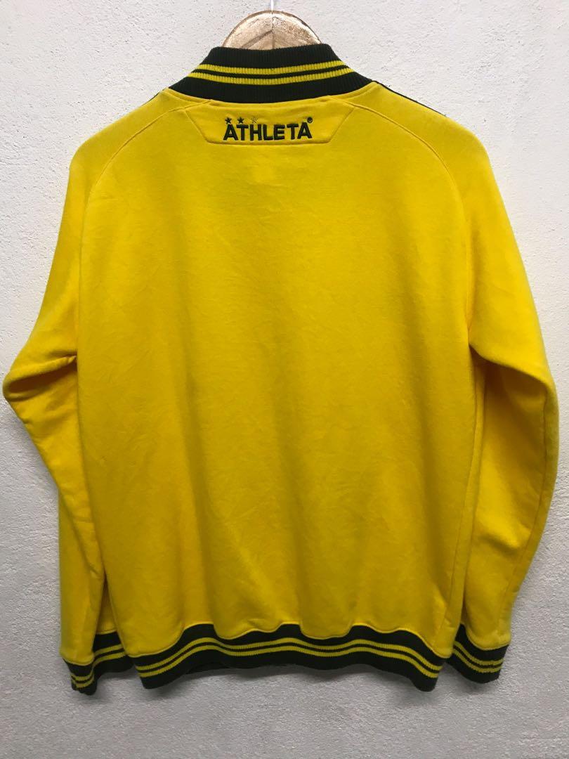 Camiseta Athleta Retrô Amarela Brasil #11 - Tamanho P
