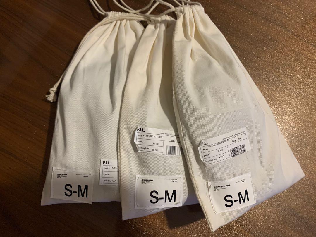 VISVIM ACHILLES SOCKS MID, 男裝, 手錶及配件, 襪- Carousell