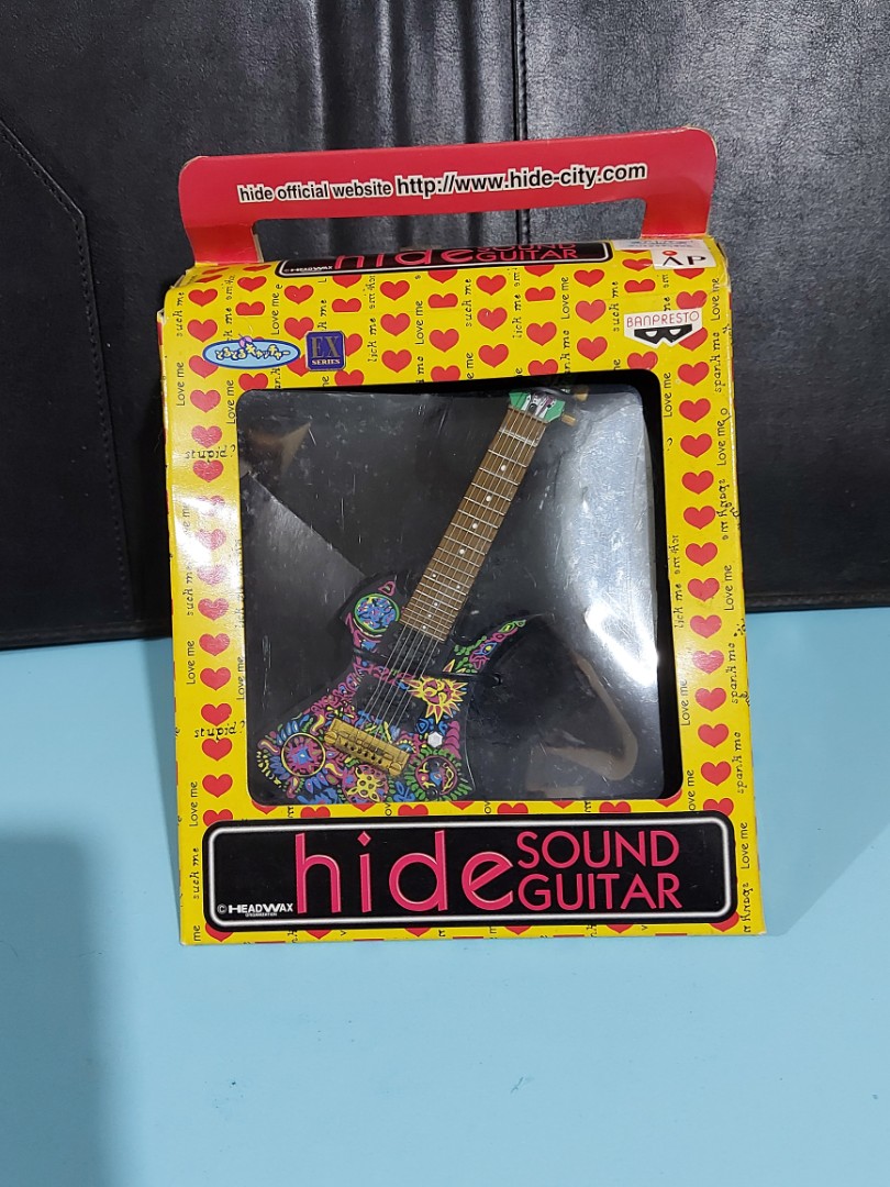 X Japan Hide Sound Guitar 絕版罕見 興趣及遊戲 玩具 遊戲類 Carousell