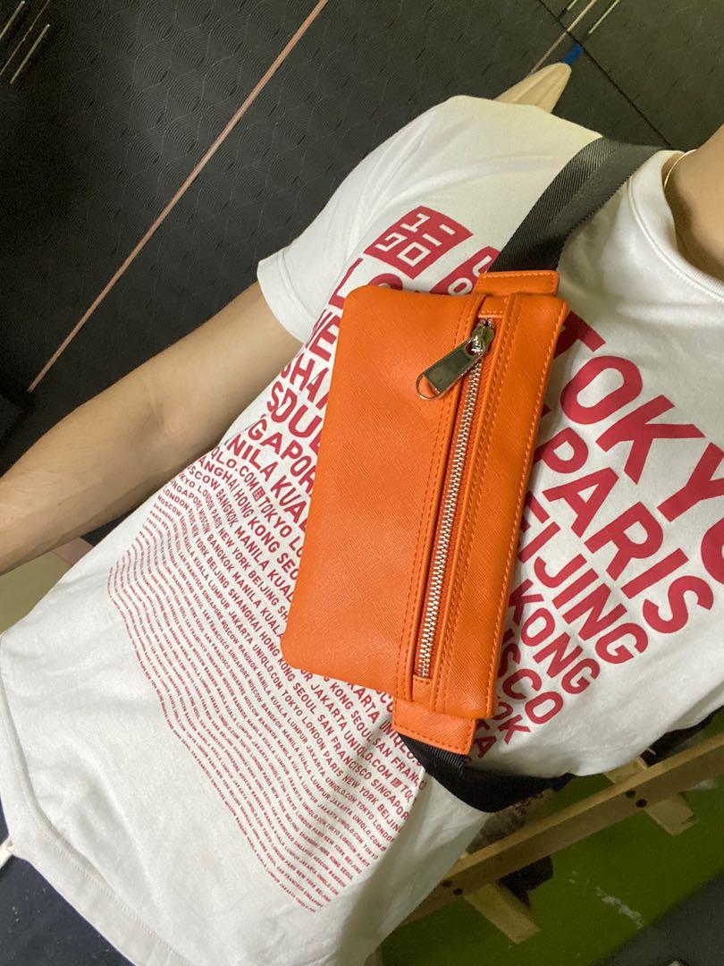 Zara mini top belt bag