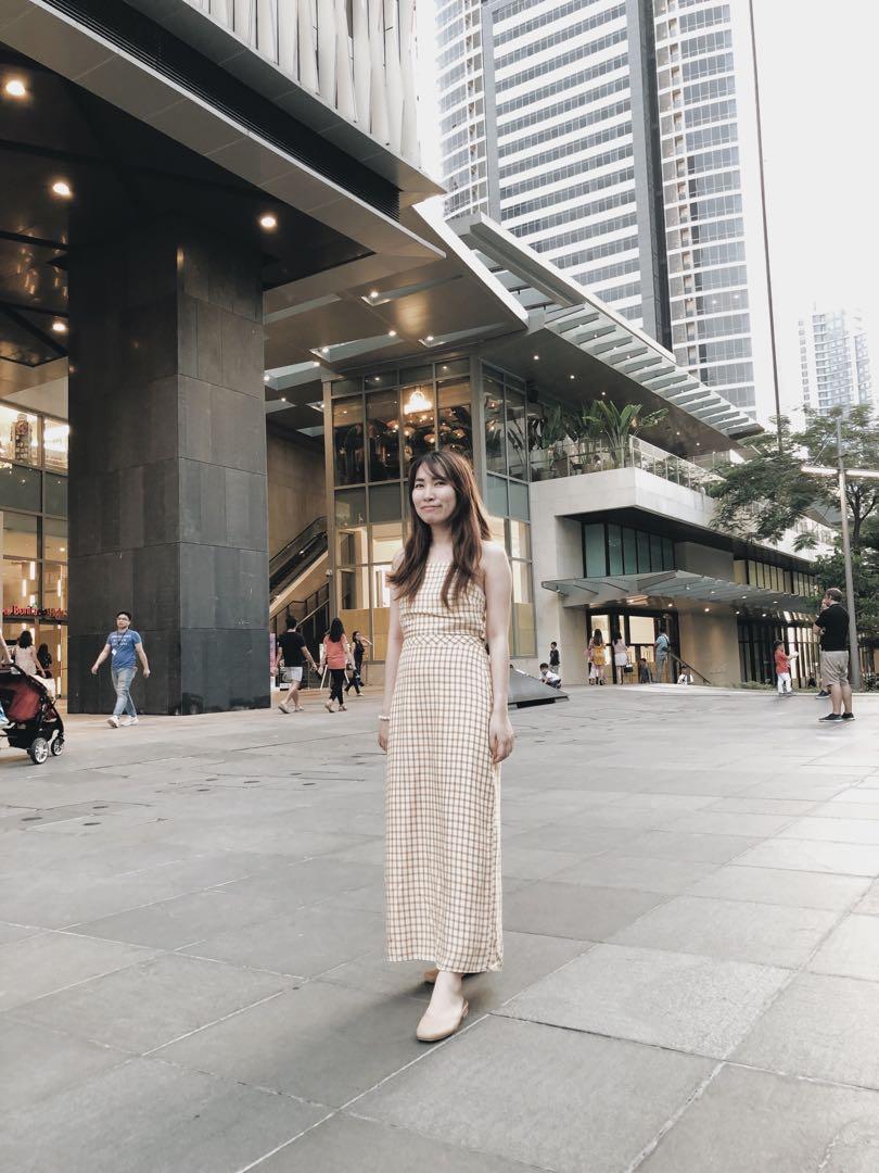 Zara Rustic Check Dress