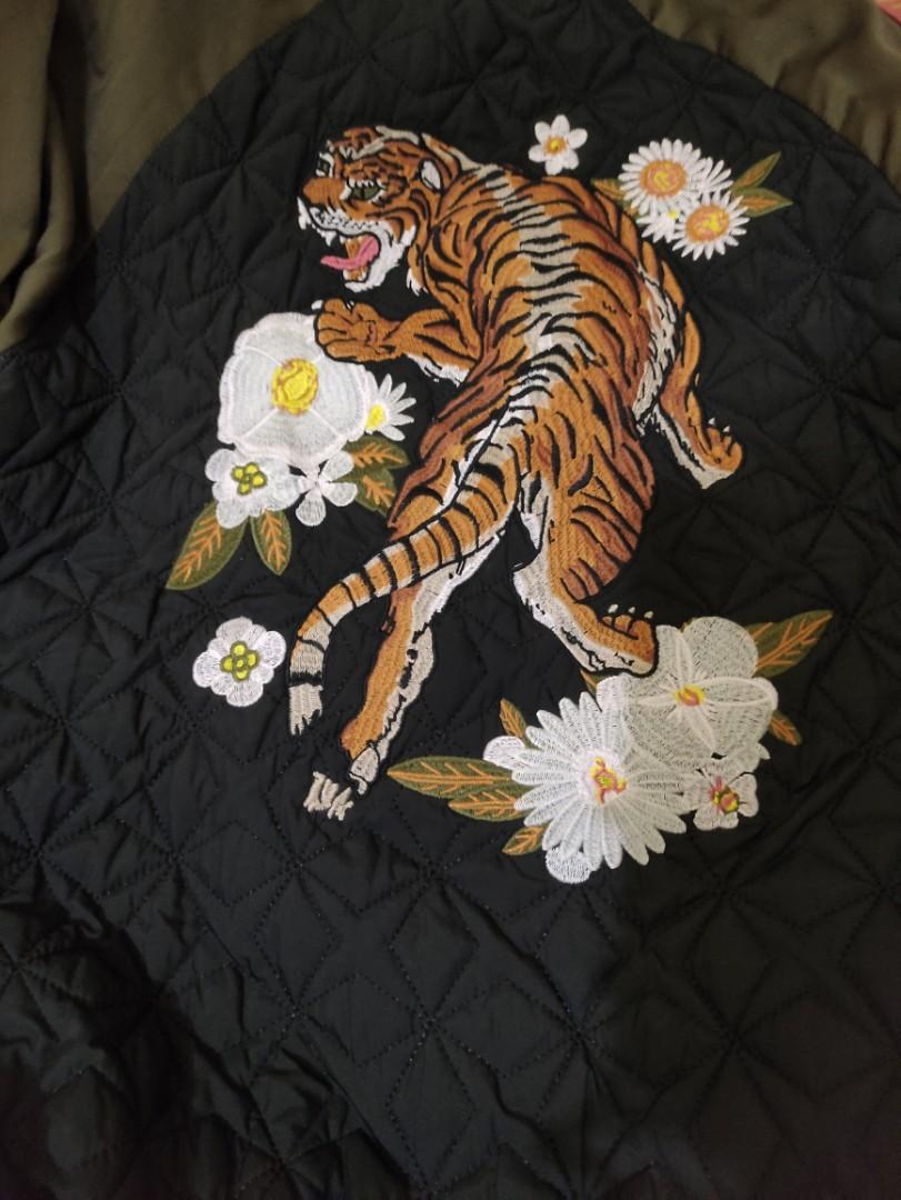 Zara tiger bomber jacket online