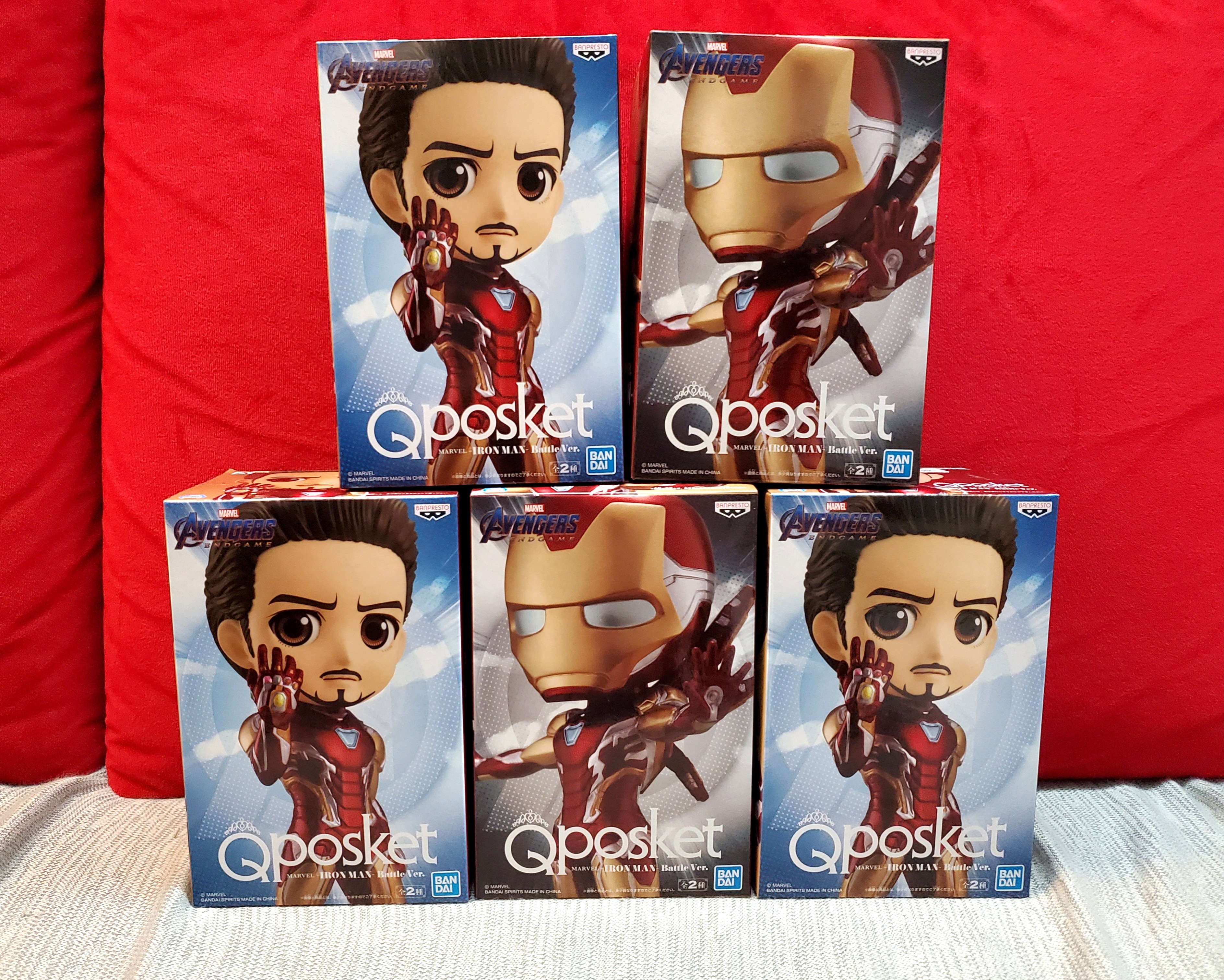 日版Qposket Q Posket QP Iron man Ironman A色B色, 興趣及遊戲 