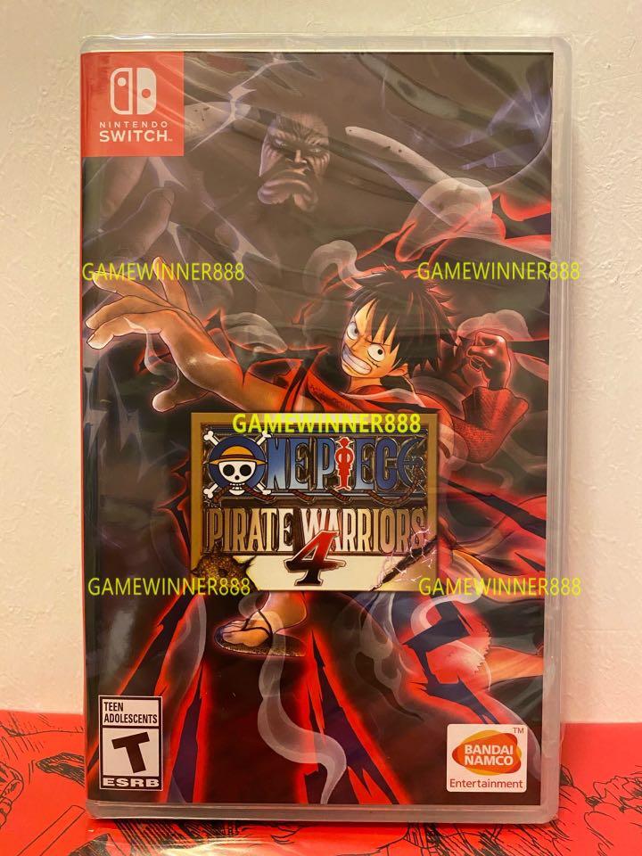 全新switch Ns遊戲航海王海賊無雙4 One Piece Pirate Warriors 4 美版英文版 遊戲機 遊戲機遊戲 Nintendo 任天堂 Carousell