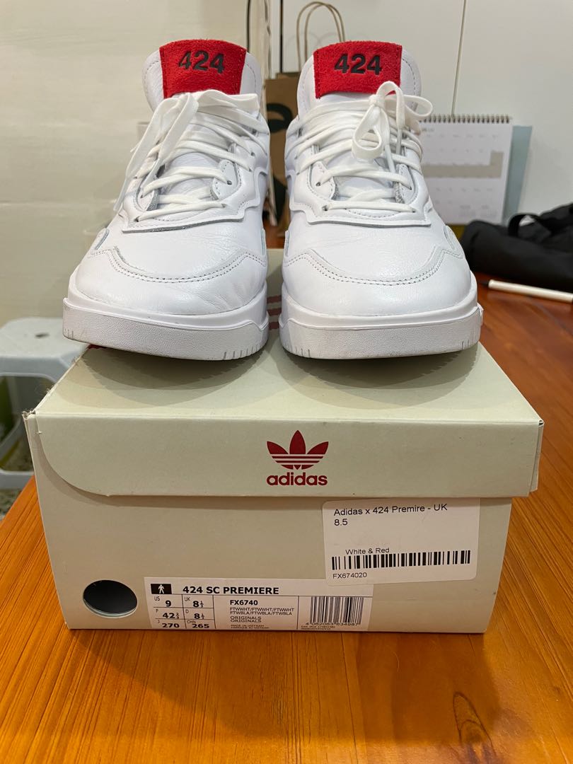 Adidas x 424 SC Premiere US9 Men s Fashion Footwear Sneakers on Carousell