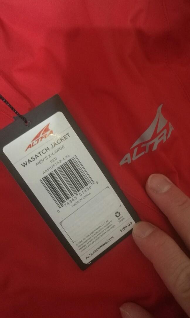 Altra Wasatch Jacket XL Carousell