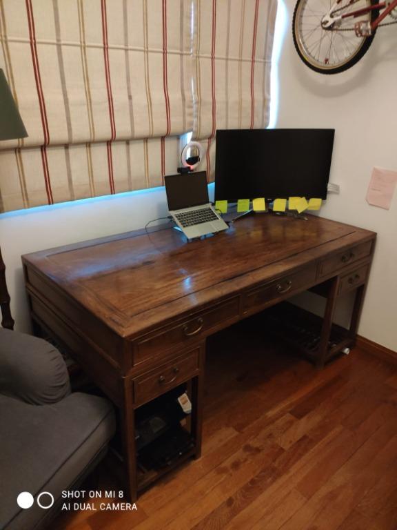 Antique Lawyers Desk. Double sided