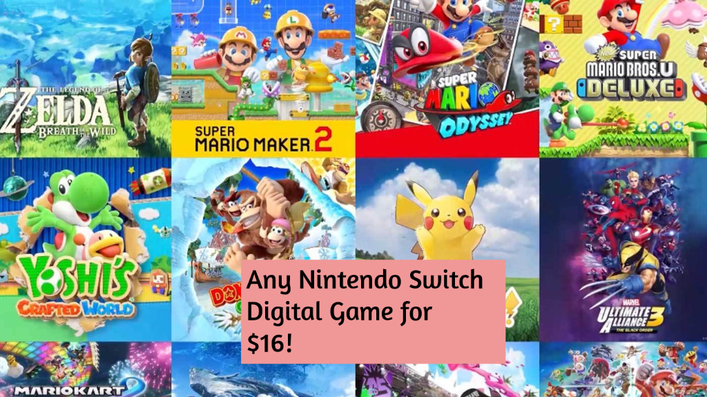 ANY Nintendo Switch Game for 16 !, Video Gaming, Video Games, Nintendo