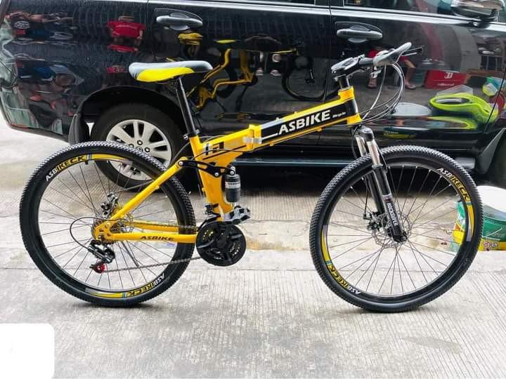 Asbike folding mountain best sale bike