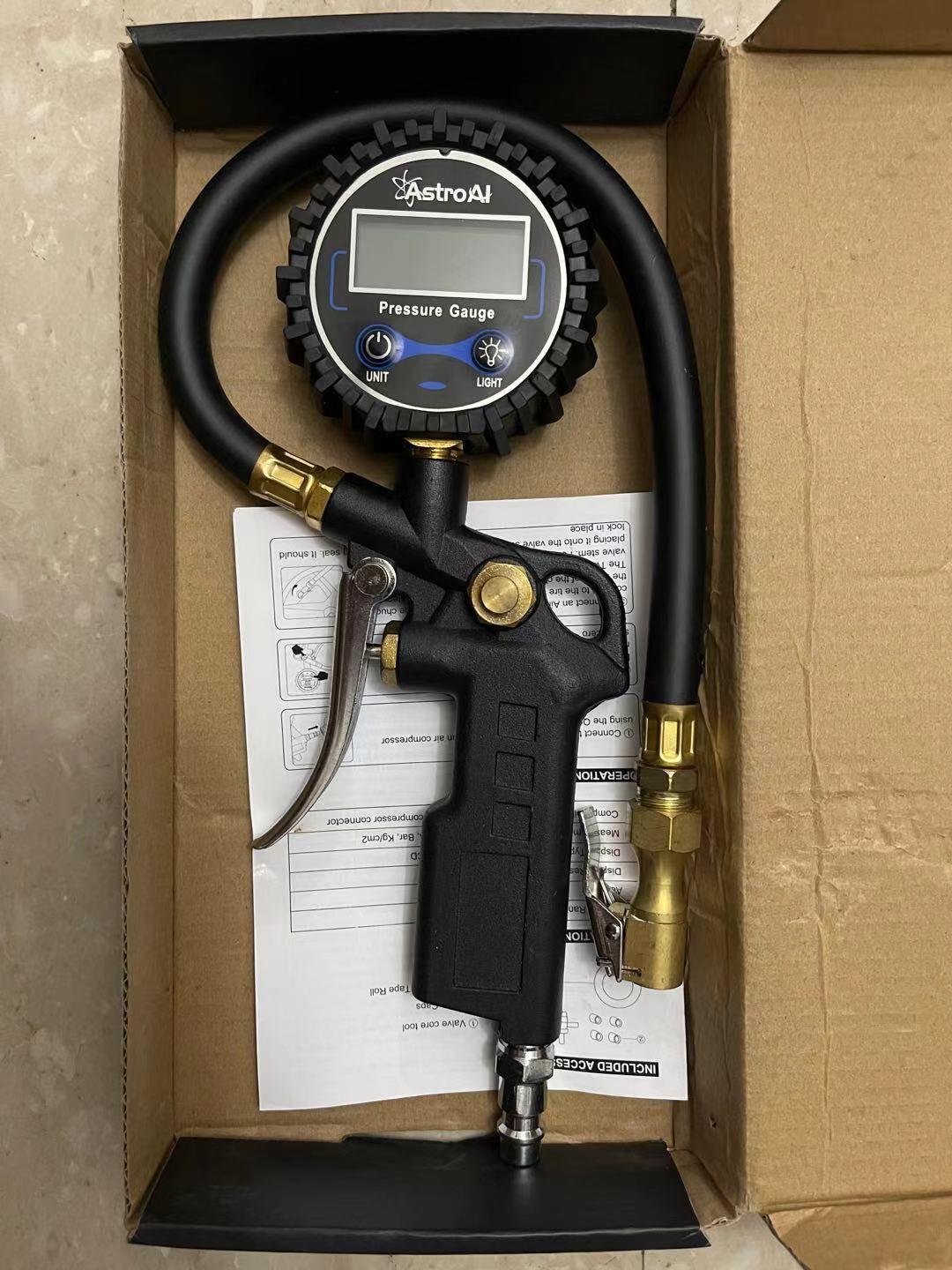 AstroAI Digital Tire Inflator with Pressure Gauge, 250 PSI Air Chuck