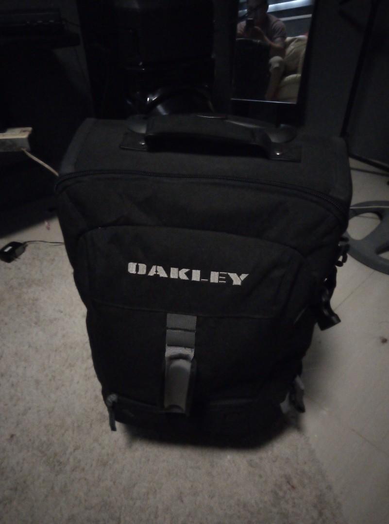 Authentic oakley luggage, Luxury, Bags & Wallets on Carousell