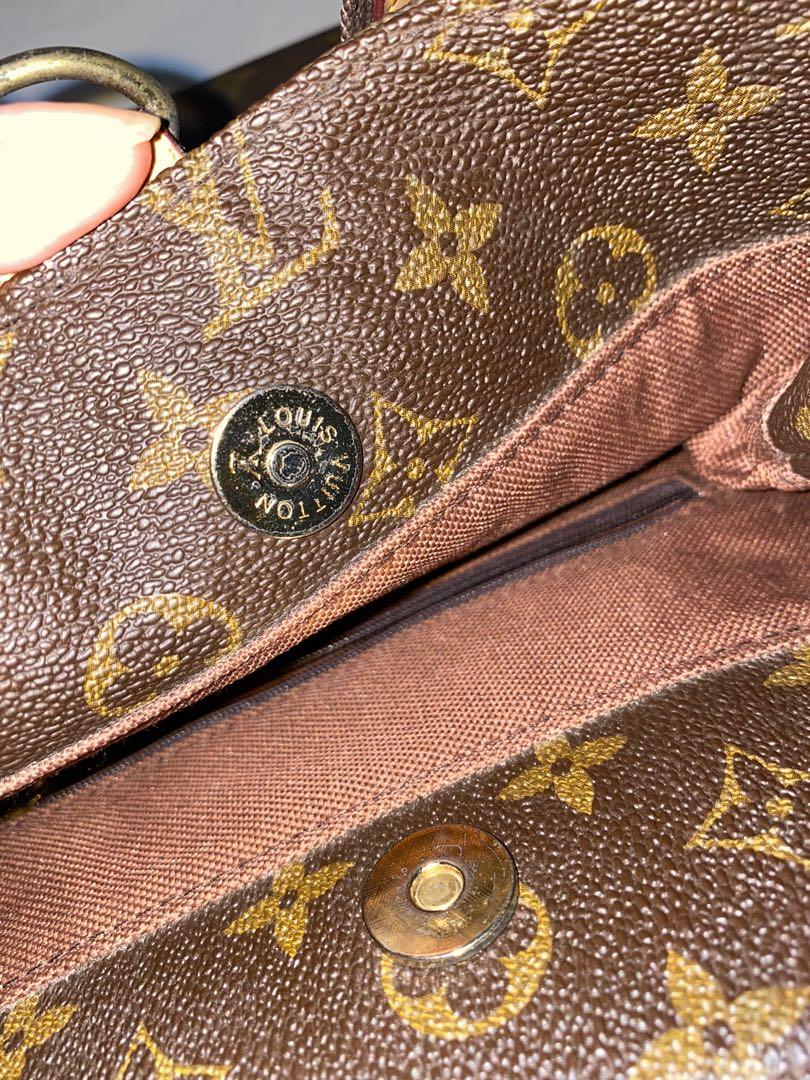 Vintage Louis Vuitton LV Bandouliere Monogram Rare Square Shoulder Bag -  Nina Furfur Vintage Boutique
