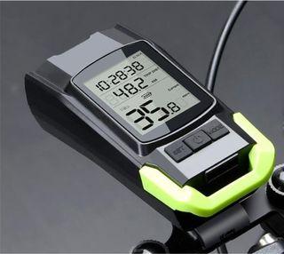 Bike Computer Speedometer Odometer Horn Flashlight Local Seller Ready Stocks