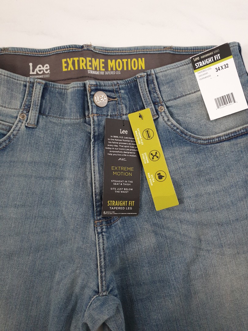 BN Authentic Lee Jeans, Men's Fashion, Bottoms, Jeans on Carousell