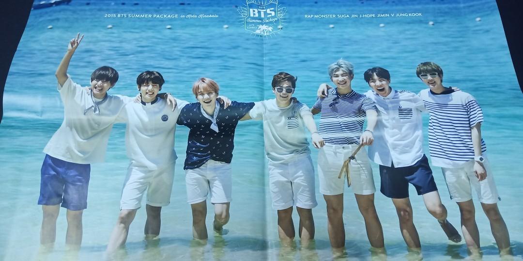 BTS Summer Package 2015 in Kota Kinabalu poster (RARE)