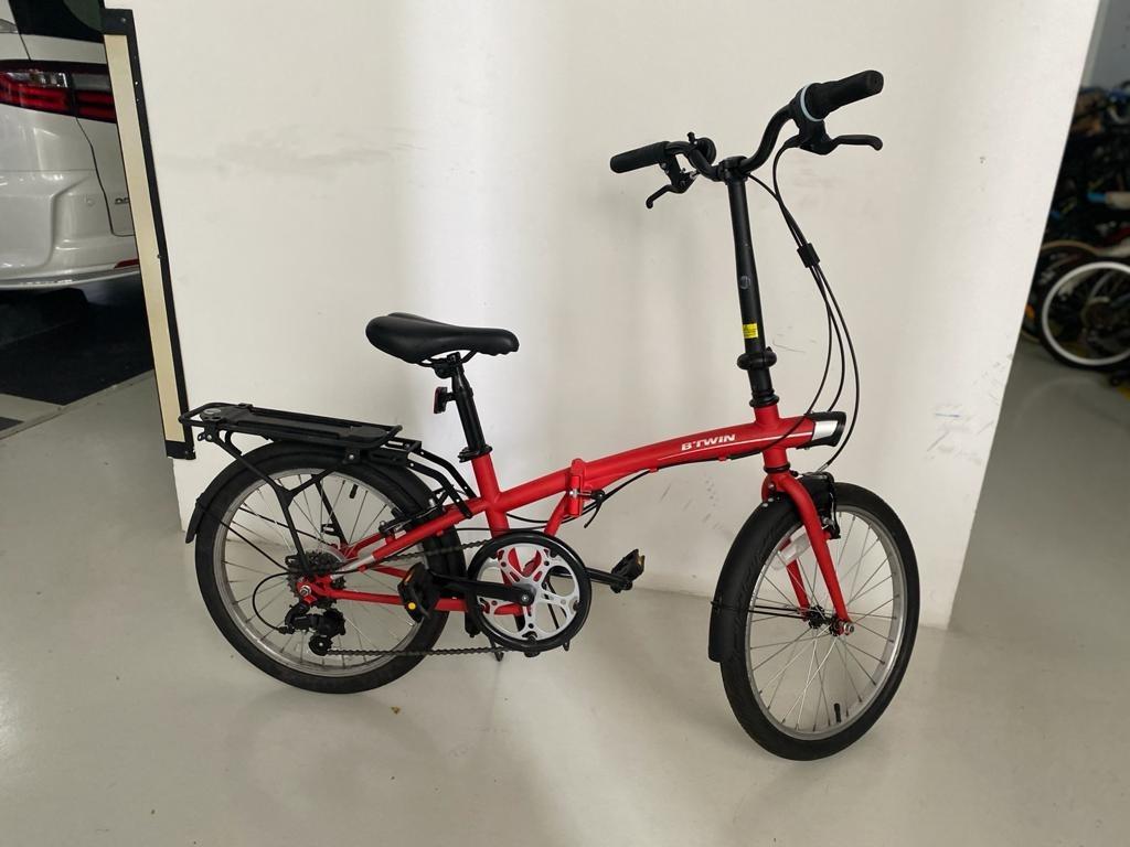 Vélo pliant tilt best sale 120