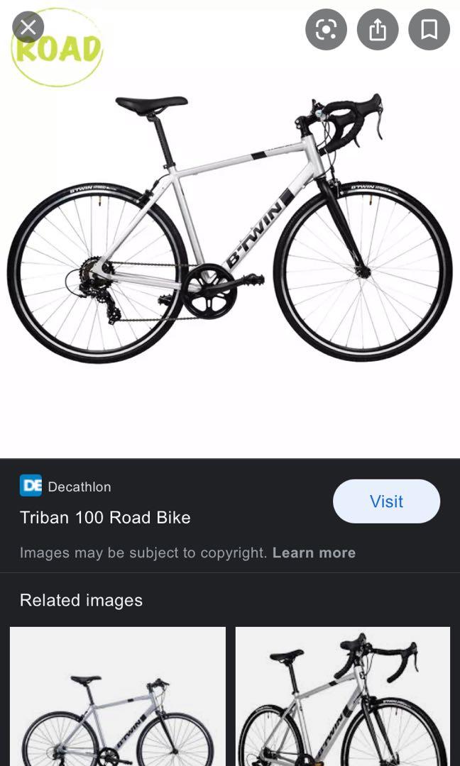 btwin by decathlon road bike triban 100