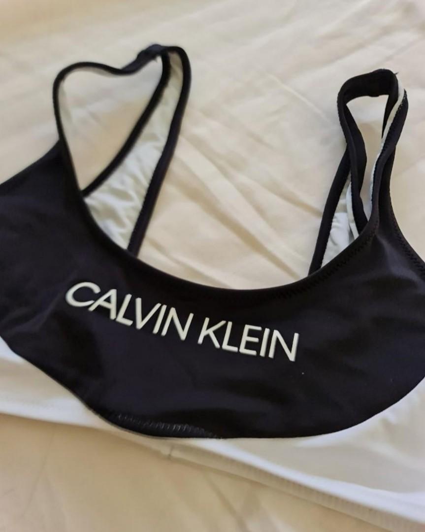 White calvin klein bikini top Clearance
